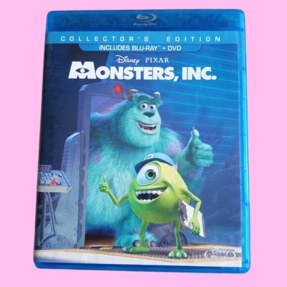 Disney Monsters Inc. Blue Ray DVD - Picture 1 of 5